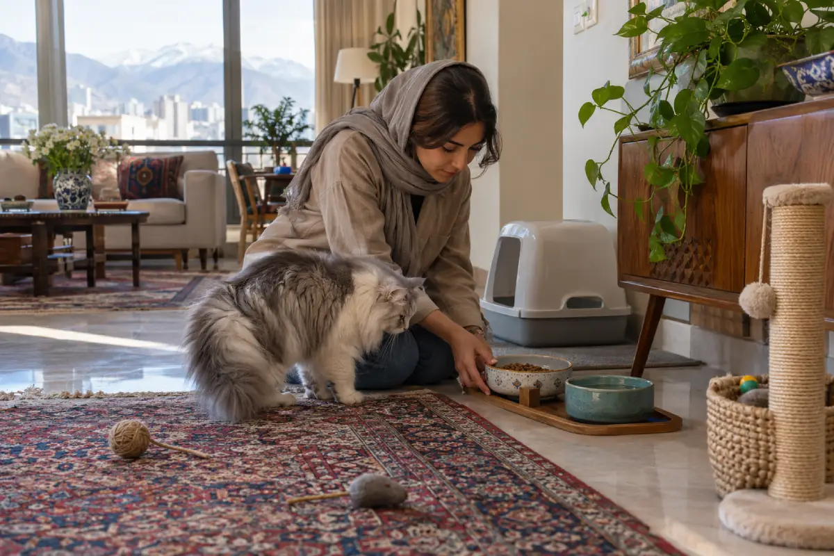 چطور یک پتیار یا پانسیون برای گربه انتخاب کنیم؟